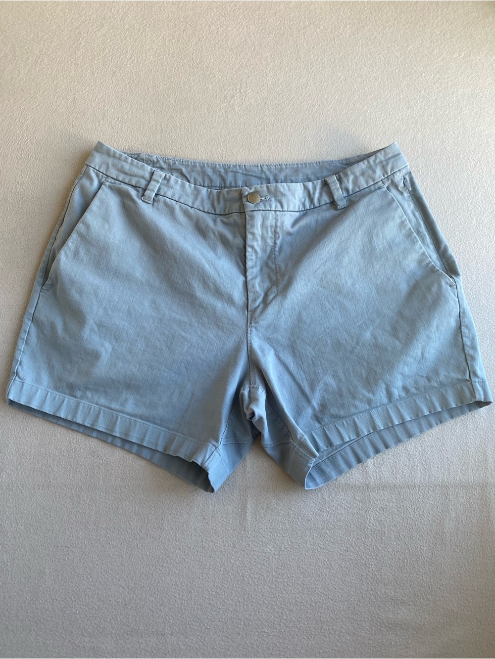 lululemon athletica Light Blue Women's Bermuda Shorts